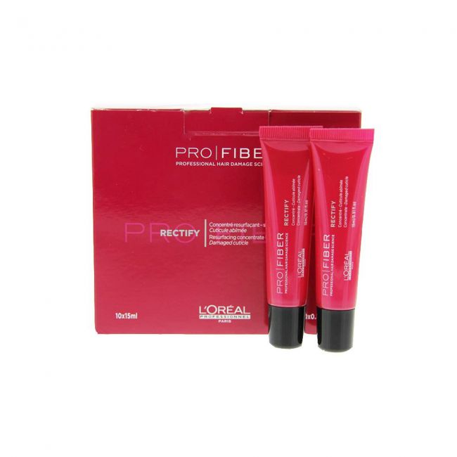 L'OREAL Pro Fiber Rectify Shampoo Concentrato Monodose 10 x 15ml 